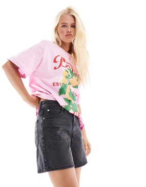 Levi's '94 baggy shorts in washed black