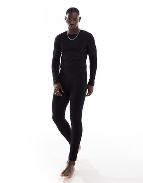 Boss Bodywear infinity thermal long johns in black