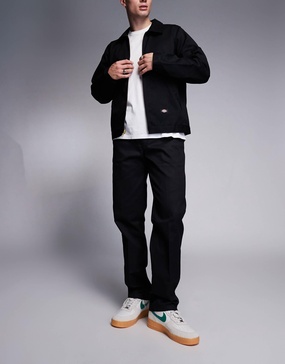 Dickies 873 slim straight fit work pants in black