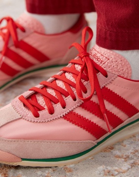 adidas Originals SL72 OG sneakers in pink and red