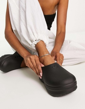 adidas Originals Stan mules in black