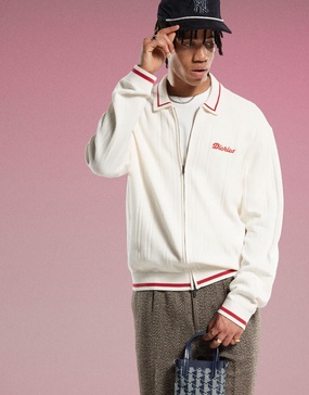 Dickies Lewistown cardigan in cream