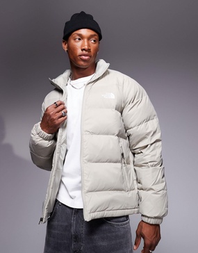 The North Face Hydrenalite down puffer jacket in clay gray