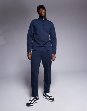 River Island smart sweatpants in navy - part of a set