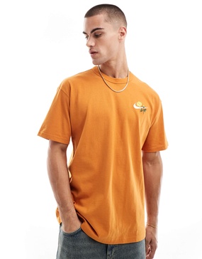 Nike Rose Swoosh logo t-shirt in orange