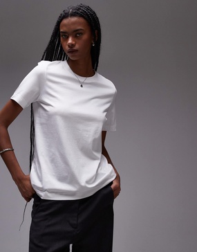 ARKET short sleeve t-shirt in white
