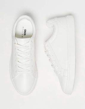 ASOS DESIGN sneakers in off white