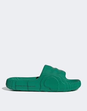 adidas Originals Adilette slides in green