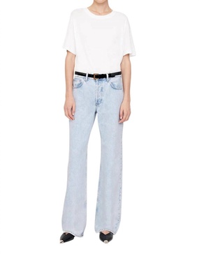 hugh jeans in bleached blue