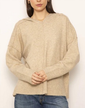 deacon dolman hoodie in oatmeal