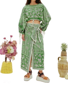 lula top in green