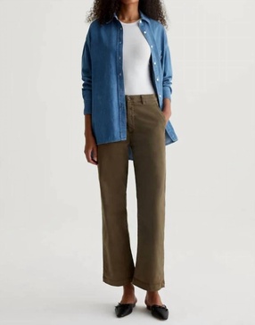 caden trouser in sulfur oak