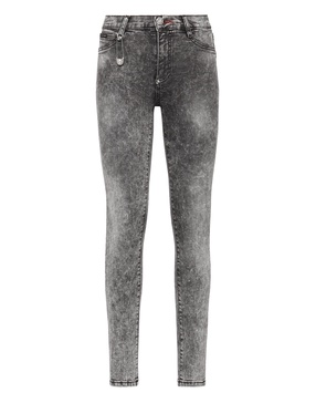high waist jegging pins iconic plein