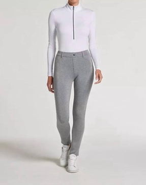 luella pant in heather grey