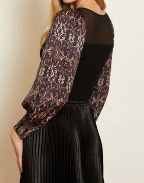 morgana ls top in rusted deco