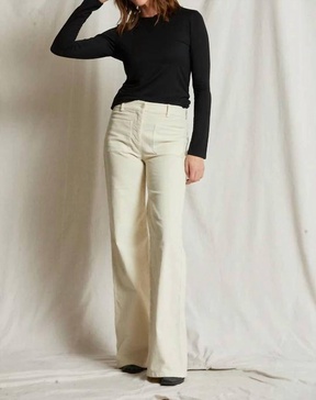 dionne long sleeves tee in black