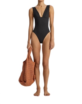 cora swimsuit in black
