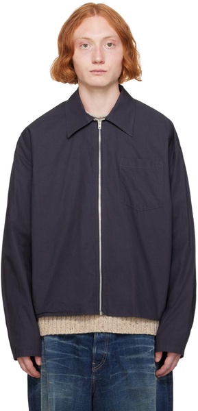 Gray Zip Shirt
