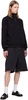 Black Chase Neck Zip Sweatshirt