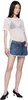 White & Blue Nº77 T-Shorts Minidress