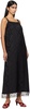 Black Football Jacquard Column Maxi Dress