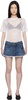 White & Blue Nº77 T-Shorts Minidress