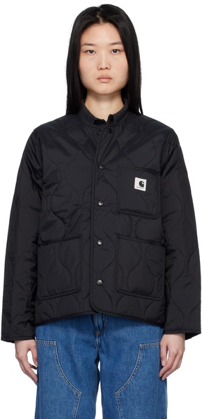 Black Skyler Liner Puffer Jacket