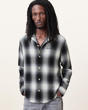 Underfade Checked Long Sleeve Shirt
