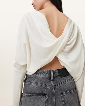 Julieana V Neck Wrap Sweater