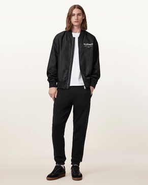 Raven Cuffed Slim Fit Ramskull Sweatpants