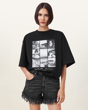 Amelie Film Artwork Oversized T-shirt