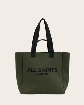 Izzy Large Logo Knitted Tote Bag
