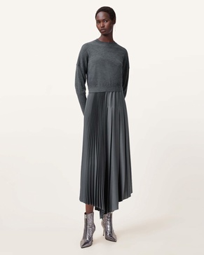Adriana 2-in-1 Midi Dress