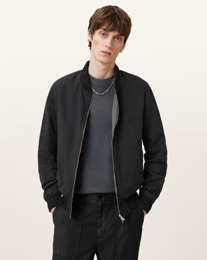 Bassett Reversible Ramskull Bomber Jacket