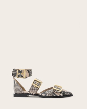 Sutton Leather Pointed Toe Shoes