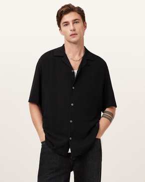 Venice Revere Collar Ramskull Shirt