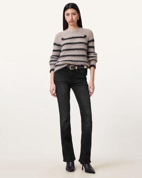 Haldan Slim Bootcut Denim Jeans