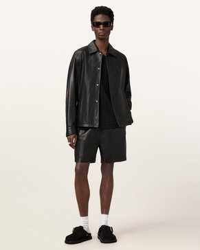 Arlington Leather Shorts