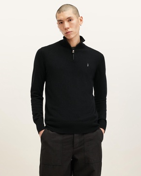 Kilburn Zip Funnel Neck Ramskull Sweater