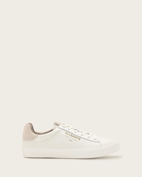 Underground Leather Low Top Trainers