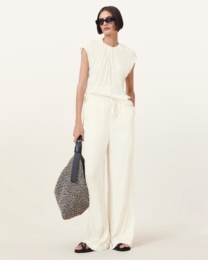 Caramin Crinkle Leg Trousers
