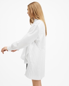 Percy Pleated Relaxed Fit Shirt