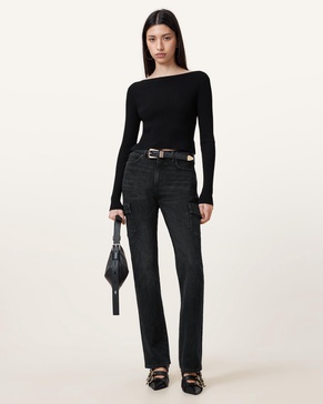 Hollis Slim Denim Bootcut Jeans