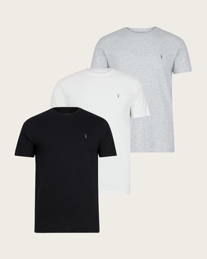 Cotton-Blend Tonic T-Shirts (Set of 3)