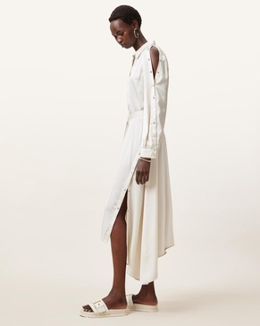 Lexi Satin Midi Dress