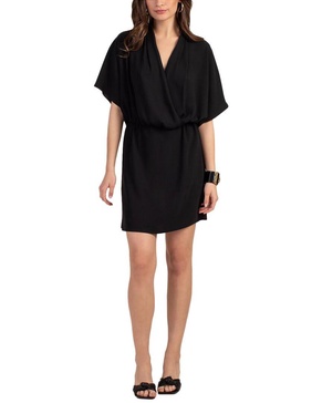 Trina Turk Women's Surplice Blouson Dress