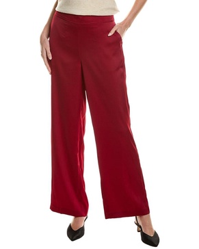 Anne Klein Women's Pull on High Rise Wide Leg Pant