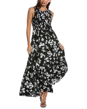 Anne Klein Women's Smocked Bodice Maxi