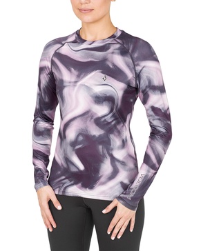 Volcom Women's V-Science Midweight Thermal Base Layer Long Sleeve Shirt