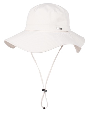 Jessica Simpson Women's Boonie Hat with Neck Strap, Natural, One Size